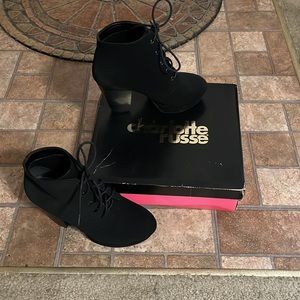 Twilight-01 Black Nubuck Pu